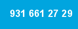931 661 27 29 931 661 27 29